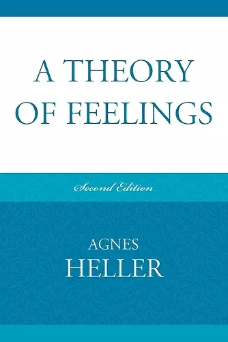 A Theory of Feelings cover