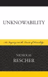 Unknowability cover