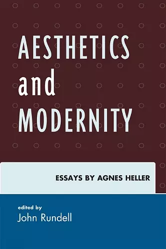 Aesthetics and Modernity cover