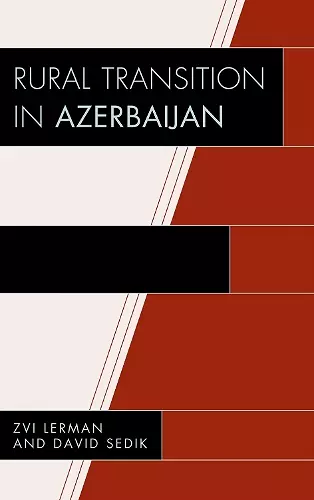 Rural Transition in Azerbaijan cover