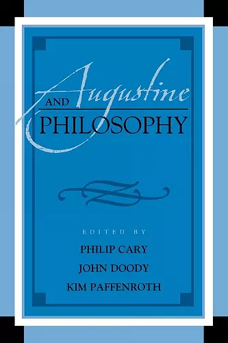 Augustine and Philosophy cover