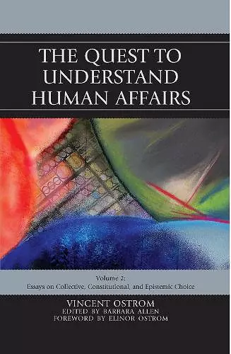 The Quest to Understand Human Affairs cover