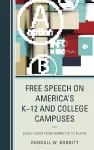 Free Speech on America's K–12 and College Campuses cover