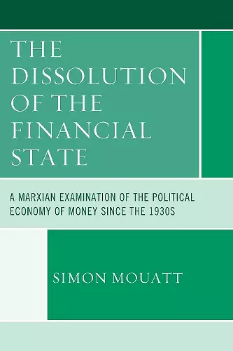 The Dissolution of the Financial State cover