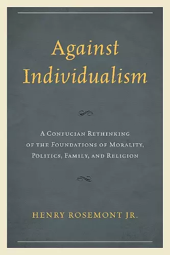 Against Individualism cover