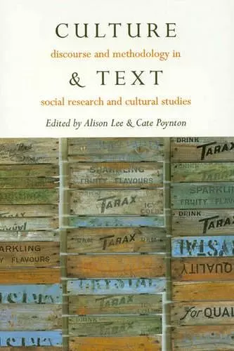 Culture & Text cover