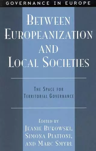 Between Europeanization and Local Societies cover