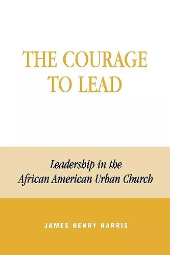 The Courage to Lead cover