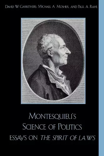 Montesquieu's Science of Politics cover