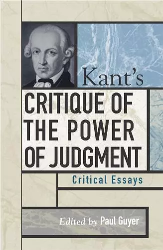 Kant's Critique of the Power of Judgment cover