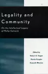 Legality and Community cover