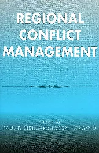 Regional Conflict Management cover