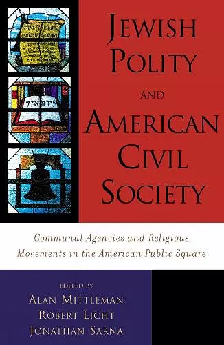 Jewish Polity and American Civil Society cover