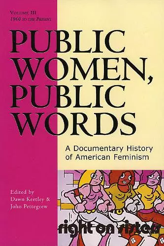 Public Women, Public Words cover