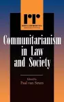 Communitarianism in Law and Society cover