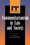 Communitarianism in Law and Society cover