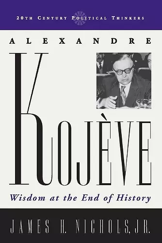 Alexandre Kojeve cover