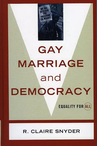 Gay Marriage and Democracy cover