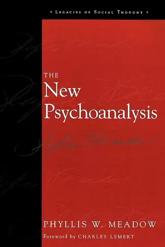 The New Psychoanalysis cover