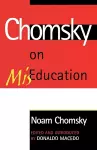 Chomsky on Mis-Education cover
