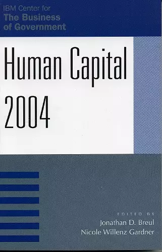 Human Capital 2004 cover