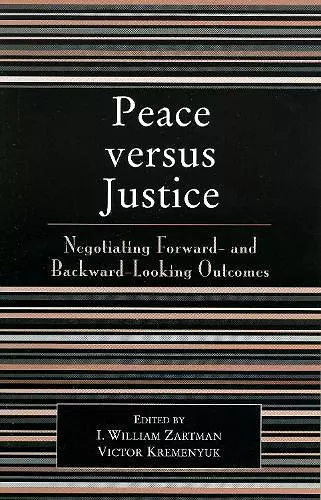 Peace versus Justice cover