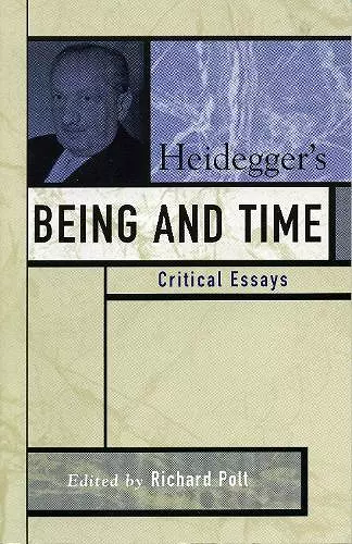 Heidegger's Being and Time cover