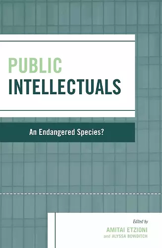 Public Intellectuals cover