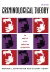 Criminological Theory cover