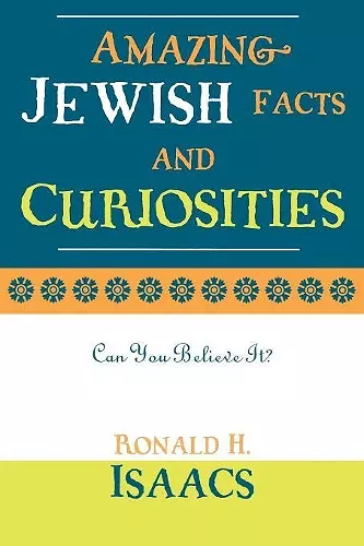 Amazing Jewish Facts and Curiosities cover