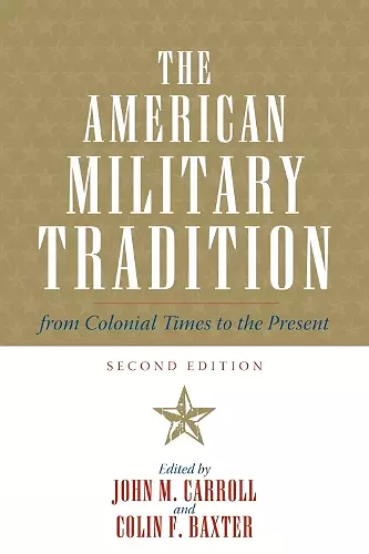 The American Military Tradition cover