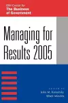 Managing for Results 2005 cover