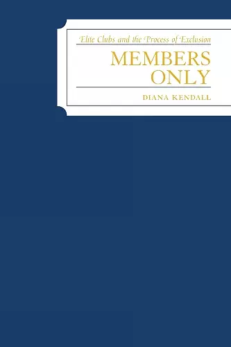 Members Only cover