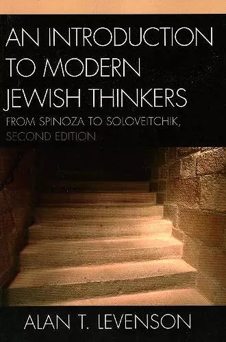 An Introduction to Modern Jewish Thinkers cover