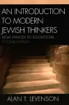 An Introduction to Modern Jewish Thinkers cover