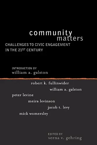 Community Matters cover