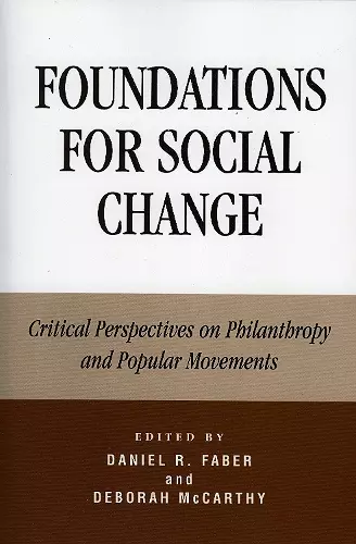 Foundations for Social Change cover