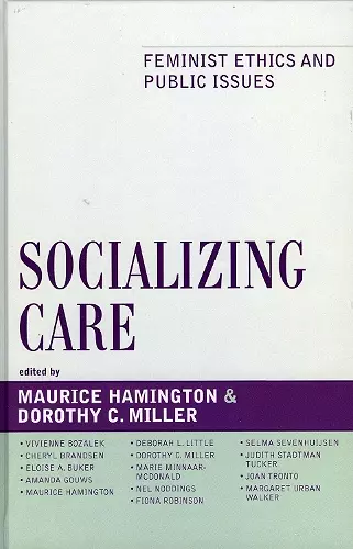 Socializing Care cover