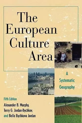 The European Culture Area cover