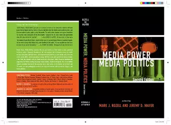 Media Power, Media Politics cover