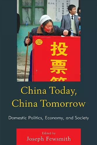 China Today, China Tomorrow cover