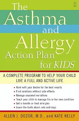 The Asthma and Allergy Action Plan for Kids cover