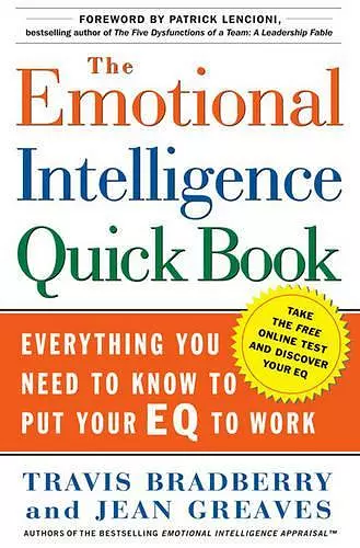 The Emotional Intelligence Quick Book cover