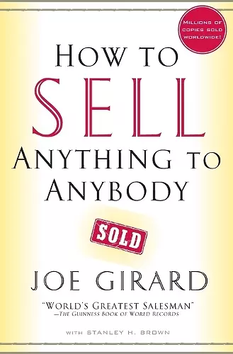 How to Sell Anything to Anybody cover