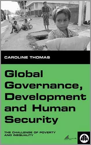 Global Governance, Development and Human Security cover