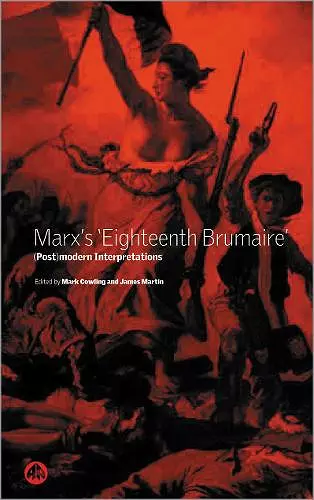 Marx's 'Eighteenth Brumaire' cover