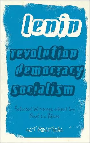 Revolution, Democracy, Socialism cover