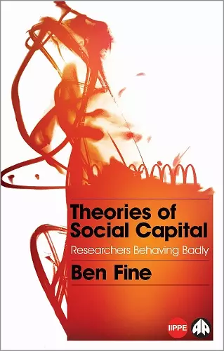 Theories of Social Capital cover