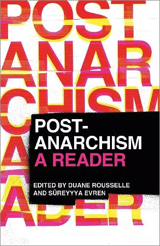 Post-Anarchism cover