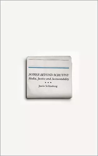 Power Beyond Scrutiny cover